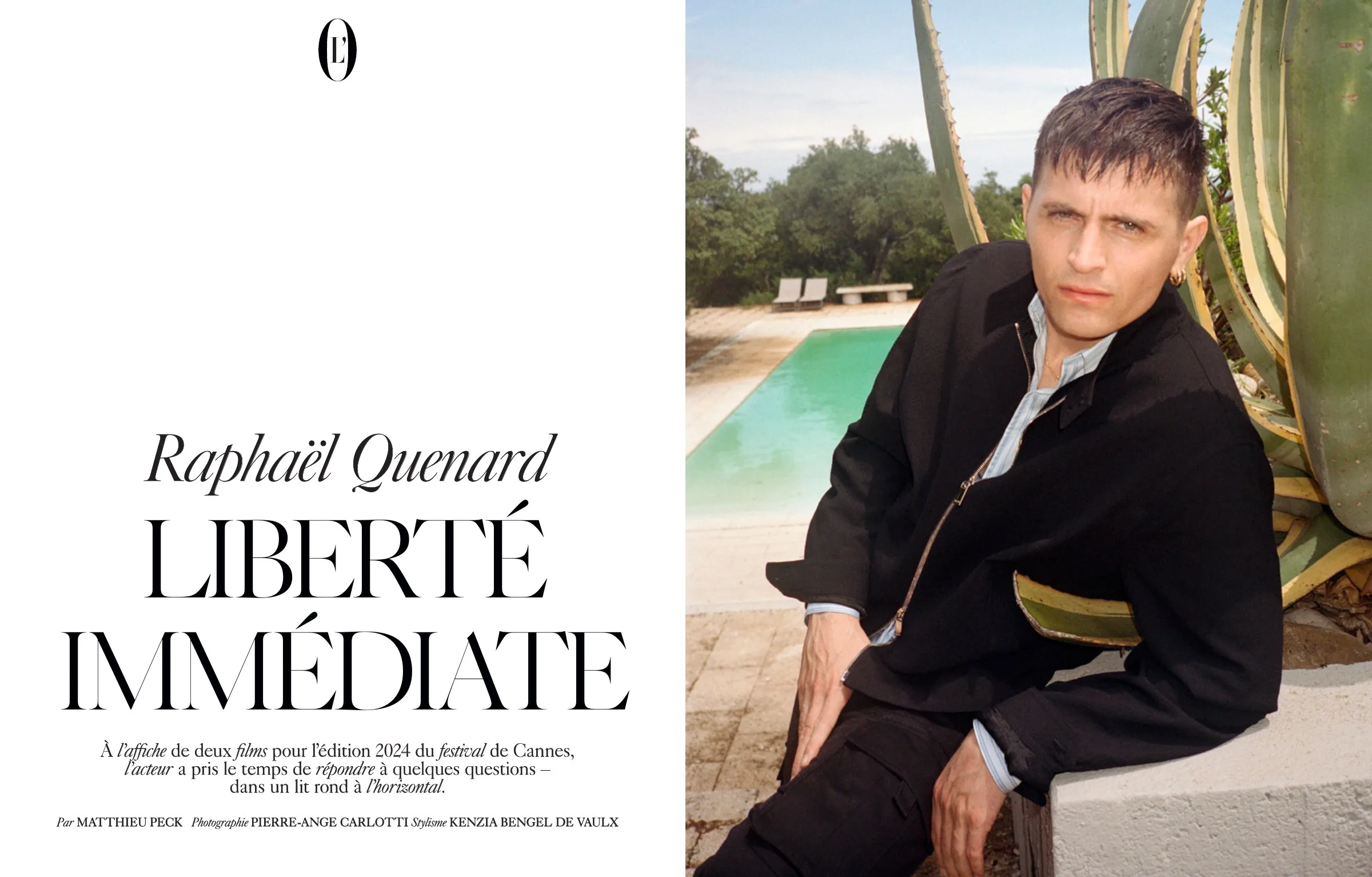 YAMAHA RAPHAEL QUENARD L’OFFICIEL SUMMER 24 – visuel 4